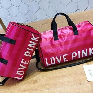 Pink  Victoria secret traveling bag